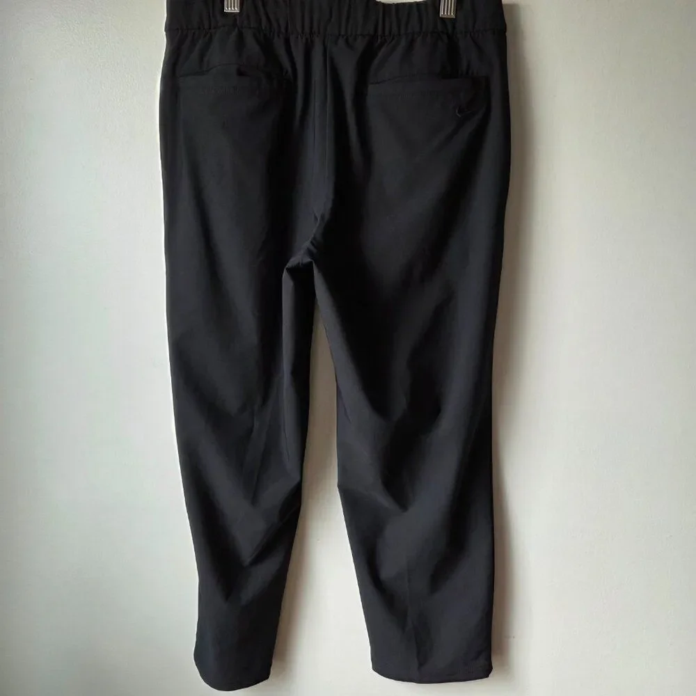 EUC NIKE BLACK DRI FIT RELAXED PANTS SIZE M WOMENS
